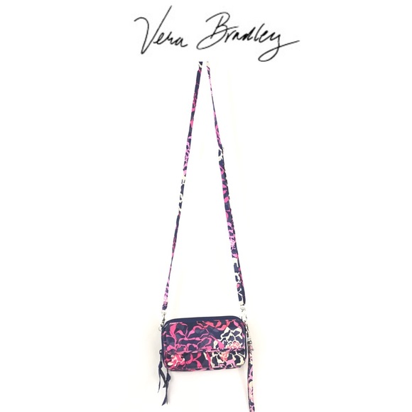 Vera Bradley Handbags - Vera Bradley wallet with shoulder strap/wristlet